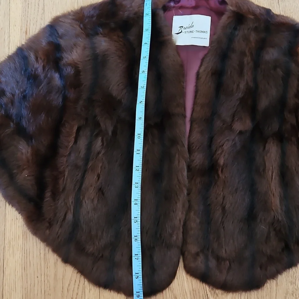 Vintage Fur Cape
